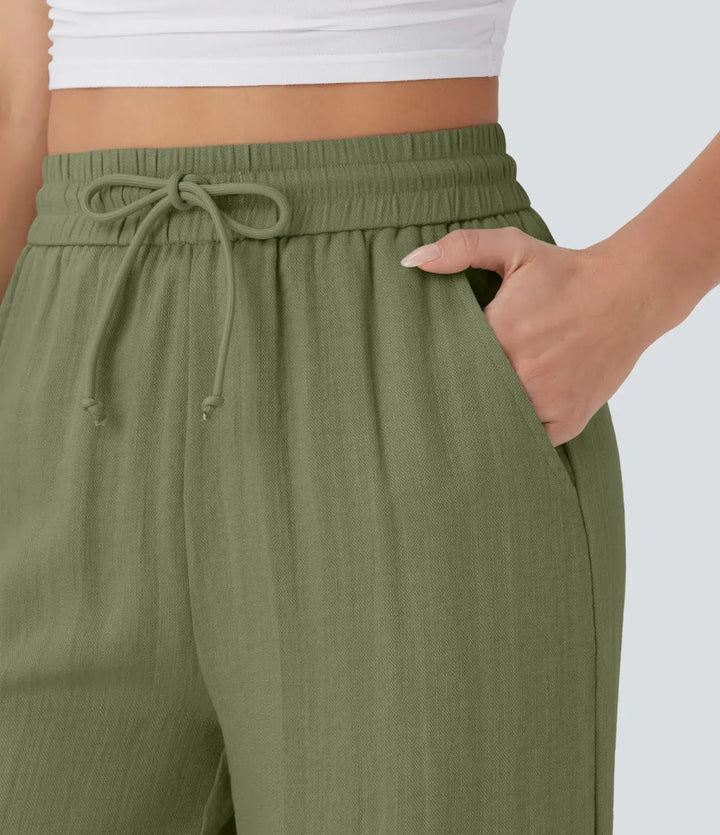 Zafeiria™ - Elegant linen pants
