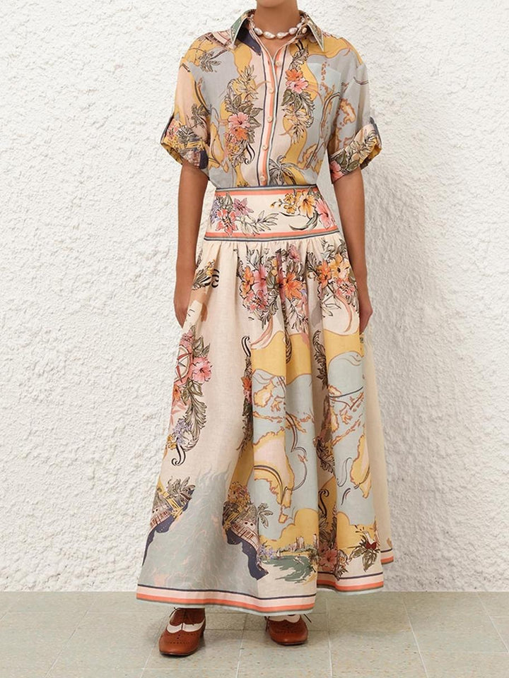 Jamela™ Midi Skirt