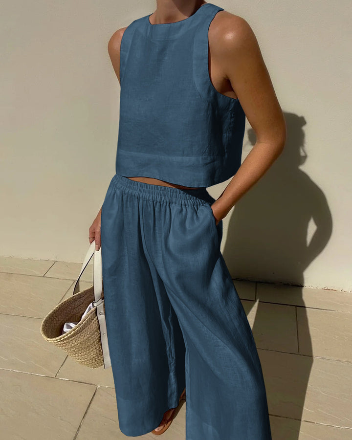 Charlotte | Linen Summer Set