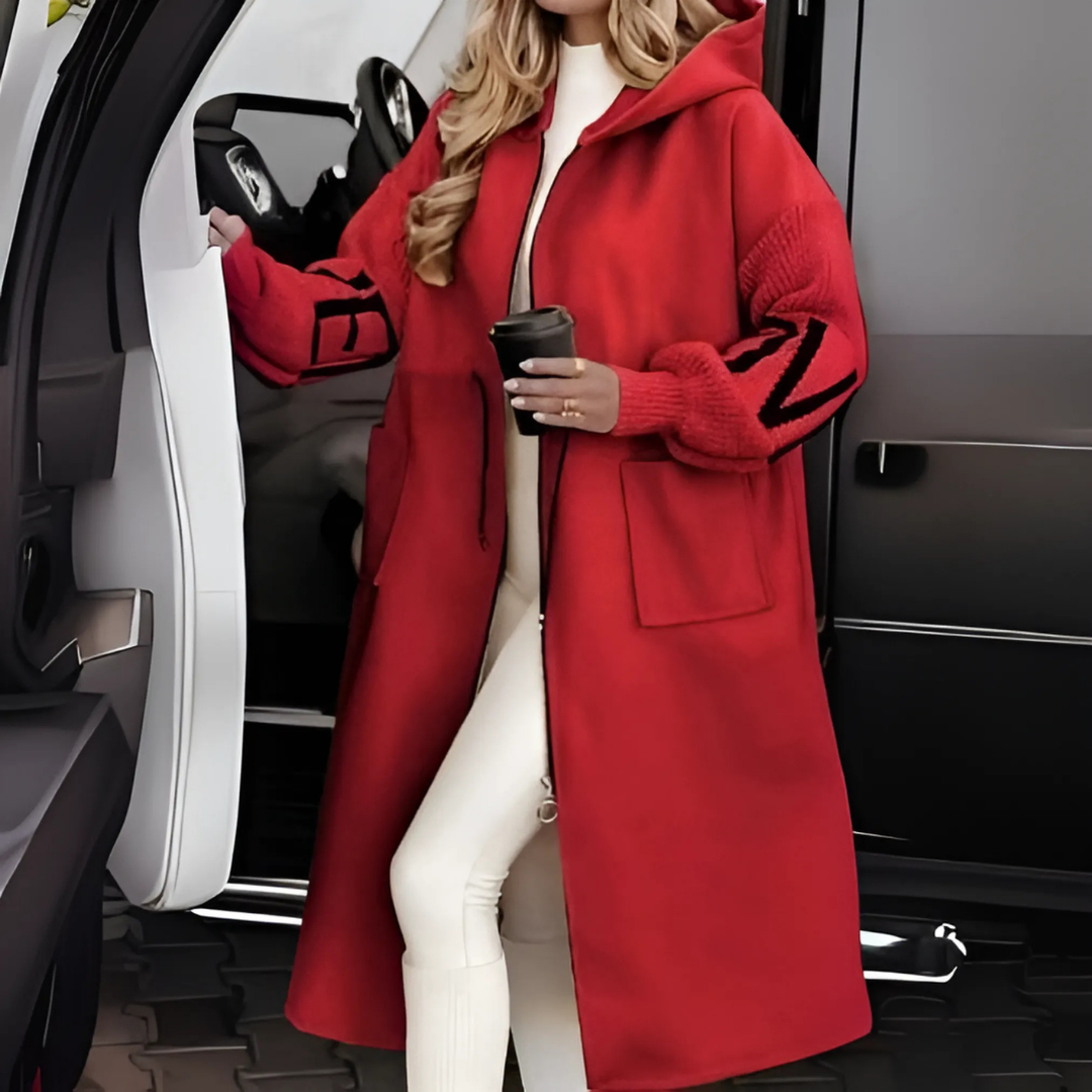 Rosana | Elegant Hooded Coatigan