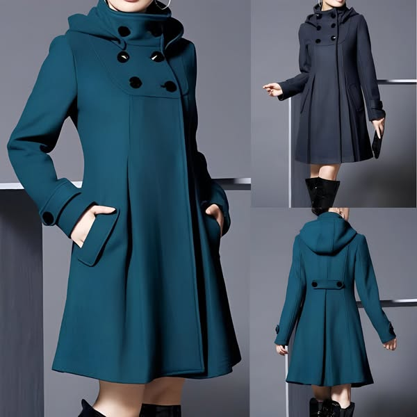 Solvara™ – Stylish jacket with pockets and hood