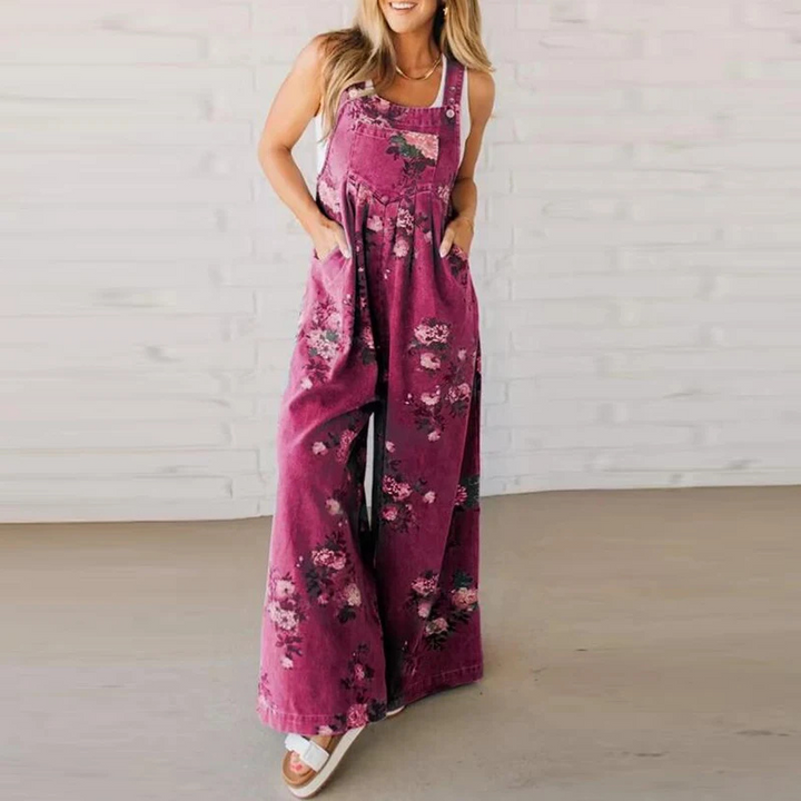 Amy | Handmade cotton jumpsuit