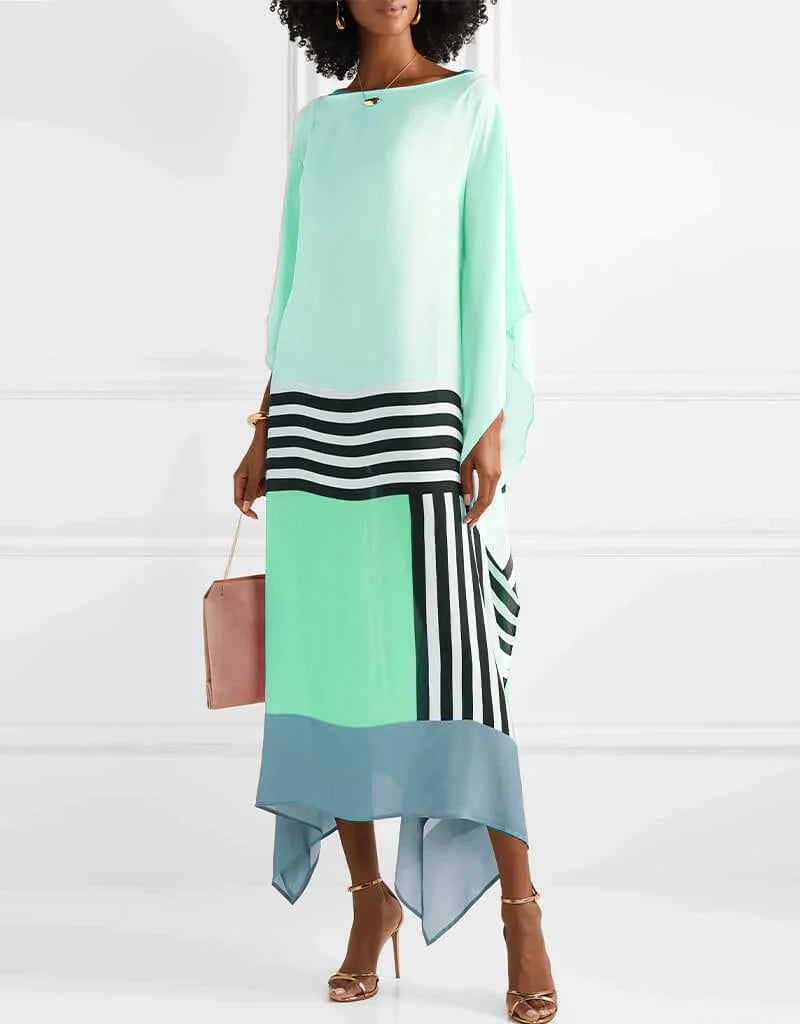 Valarie™ | Elegant Geometric Print Caftan