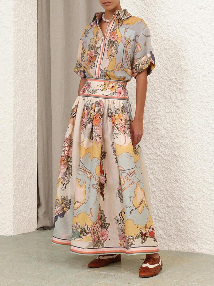 Jamela™ Midi Skirt