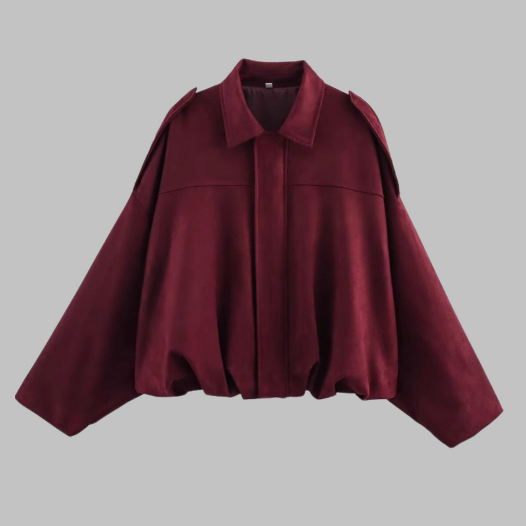 Claudette™ - Comfy Loose Fit Military Jacket