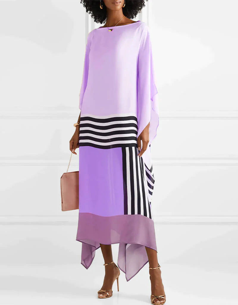 Valarie™ | Elegant Geometric Print Caftan