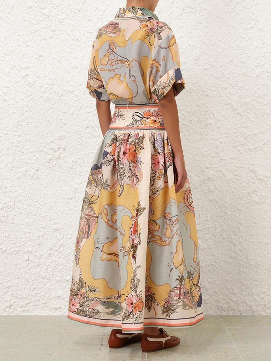 Jamela™ Midi Skirt