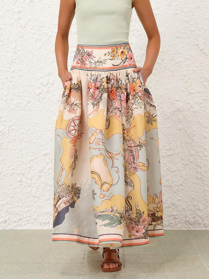 Jamela™ Midi Skirt