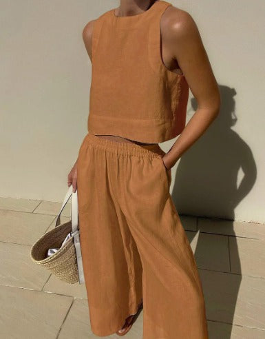 Charlotte | Linen Summer Set