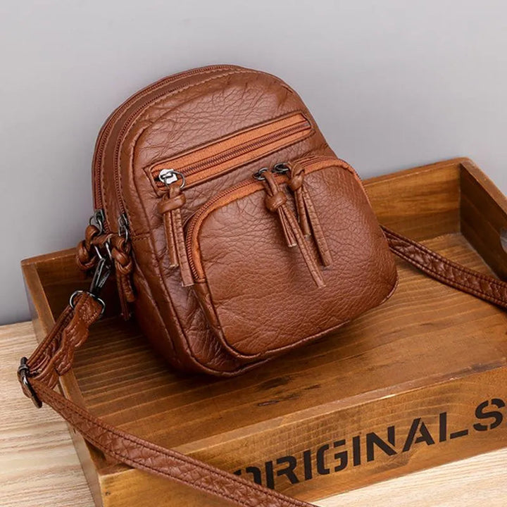 ELLA | ELEGANT LEATHER SHOULDER BAG