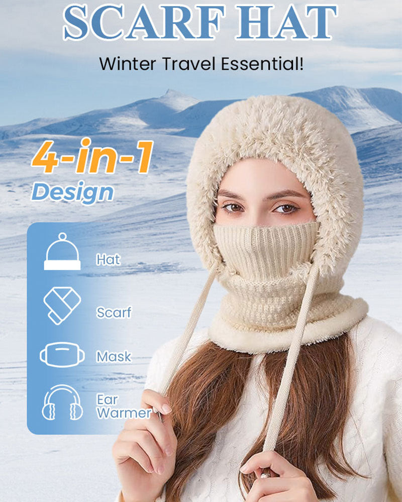 Narla™-Windproof Scarf Hat