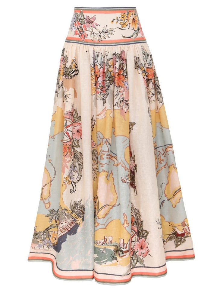 Jamela™ Midi Skirt