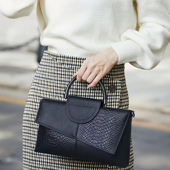 Grace™ Classic | Croc-Embossed Luxury Bag