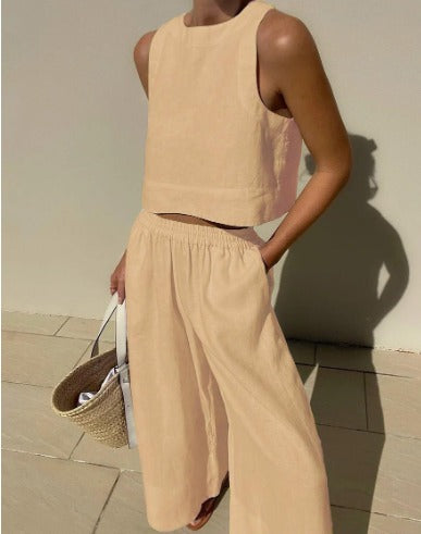 Charlotte | Linen Summer Set