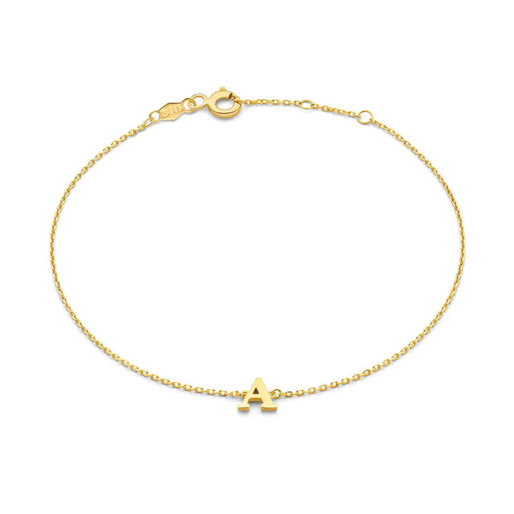 Bracelet with initials of your life sign