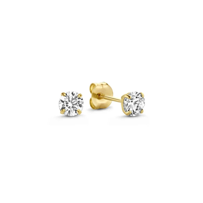 Dara Brillane earrings set with stones