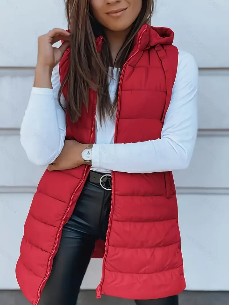 Zara™ | Casual Sleeveless Long Vest