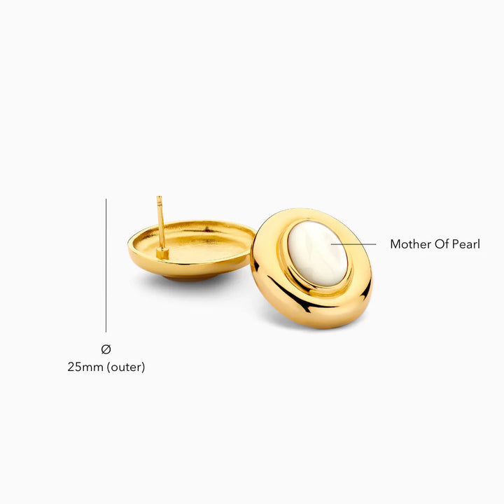 Giselle hoop earrings
