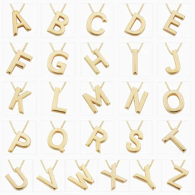 Love Letter Initials Necklace