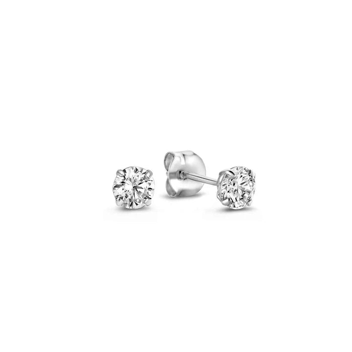 Moonstone stud earrings