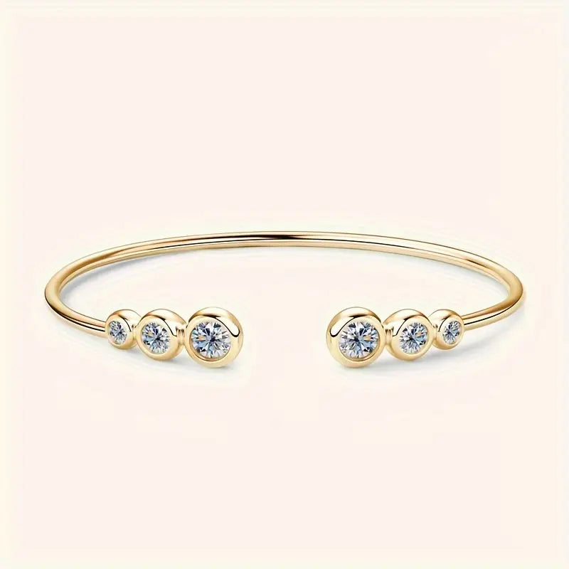 Moissanite bracelet
