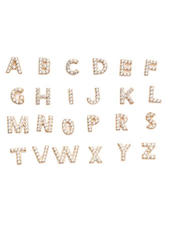 Initials Earrings