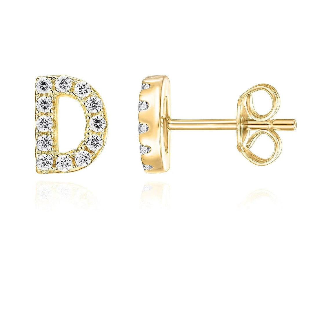 Initials Earrings