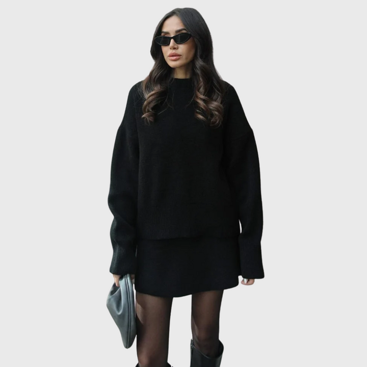 Cleo-Cozy Knit Set
