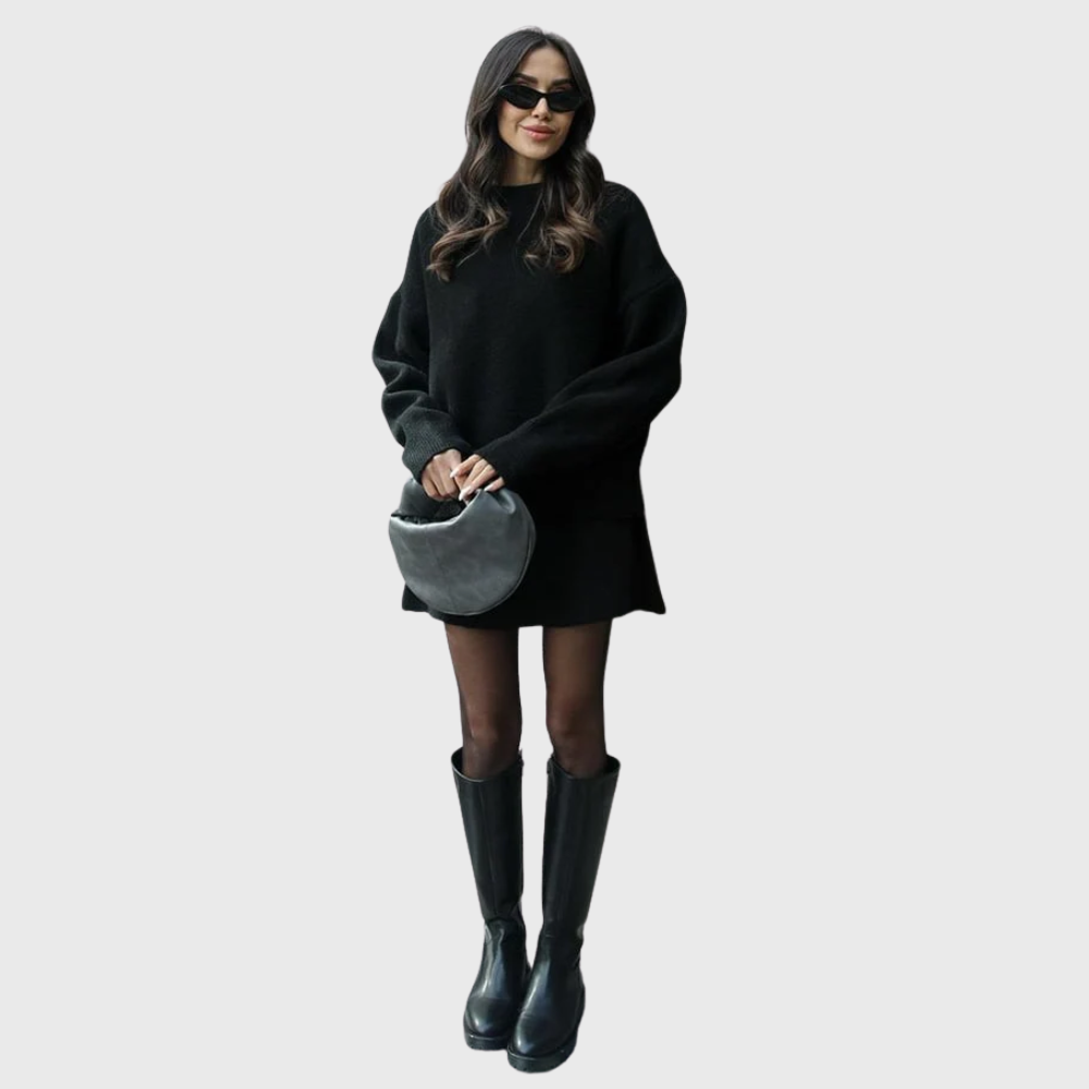 Cleo-Cozy Knit Set