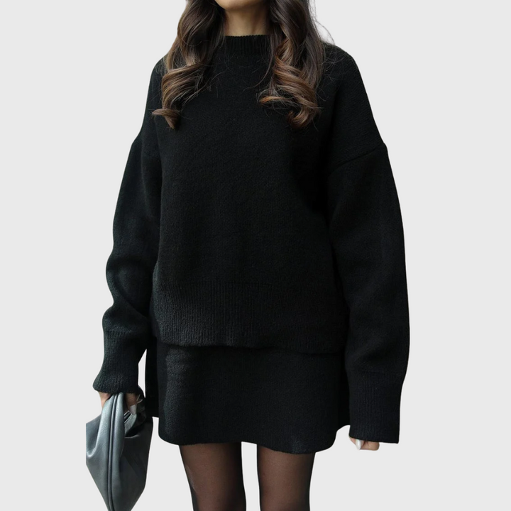 Cleo-Cozy Knit Set