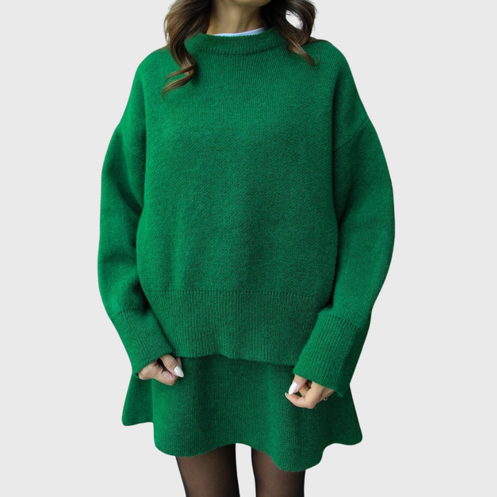 Cleo-Cozy Knit Set