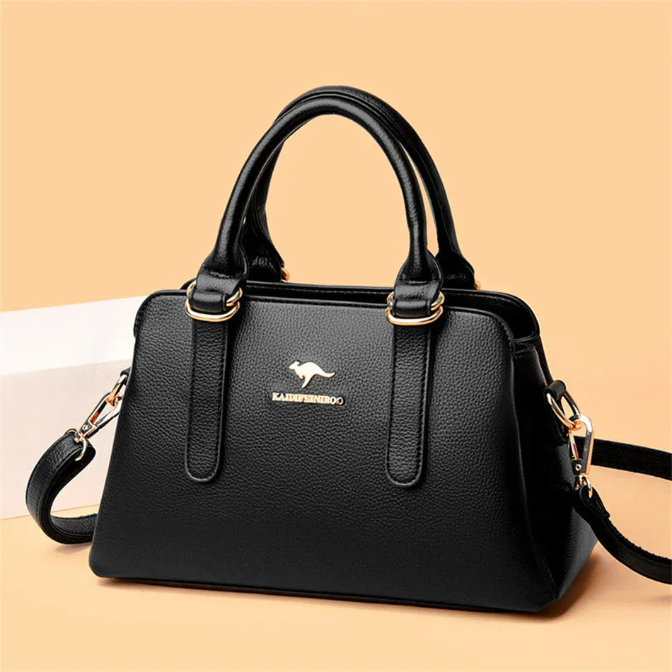 MARIA | BURGUNDY HANDBAG
