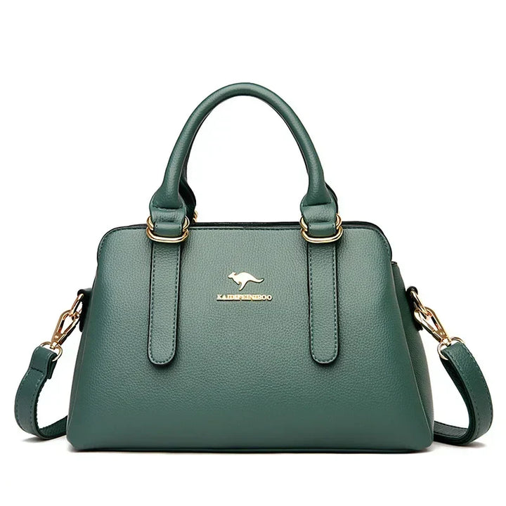MARIA | BURGUNDY HANDBAG