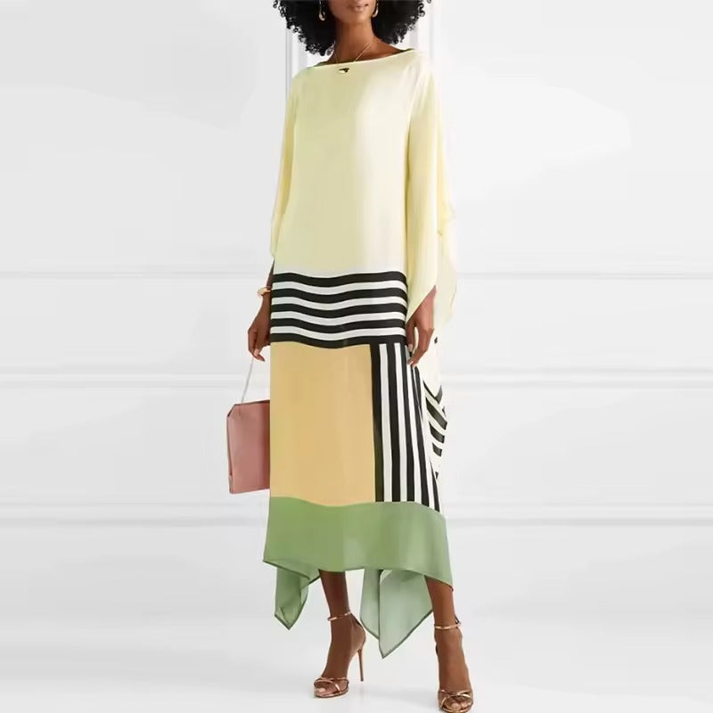 Valarie™ | Elegant Geometric Print Caftan