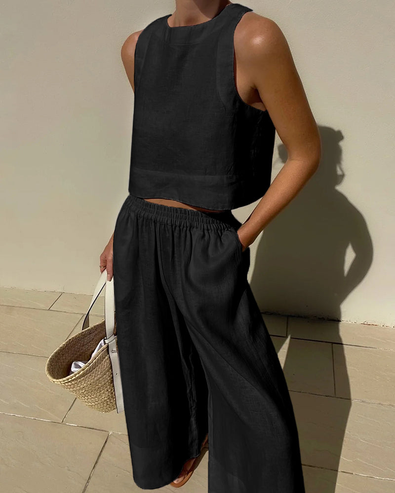 Charlotte | Linen Summer Set