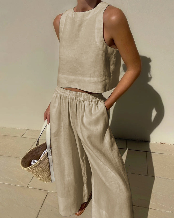 Charlotte | Linen Summer Set