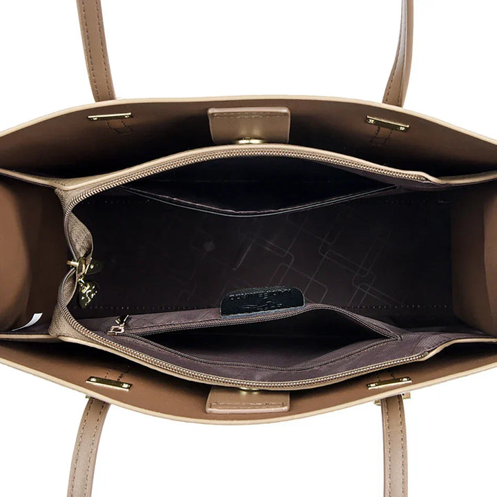LIVA | SPACIOUS LEATHER-LOOK BAG