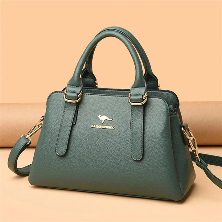 MARIA | BURGUNDY HANDBAG