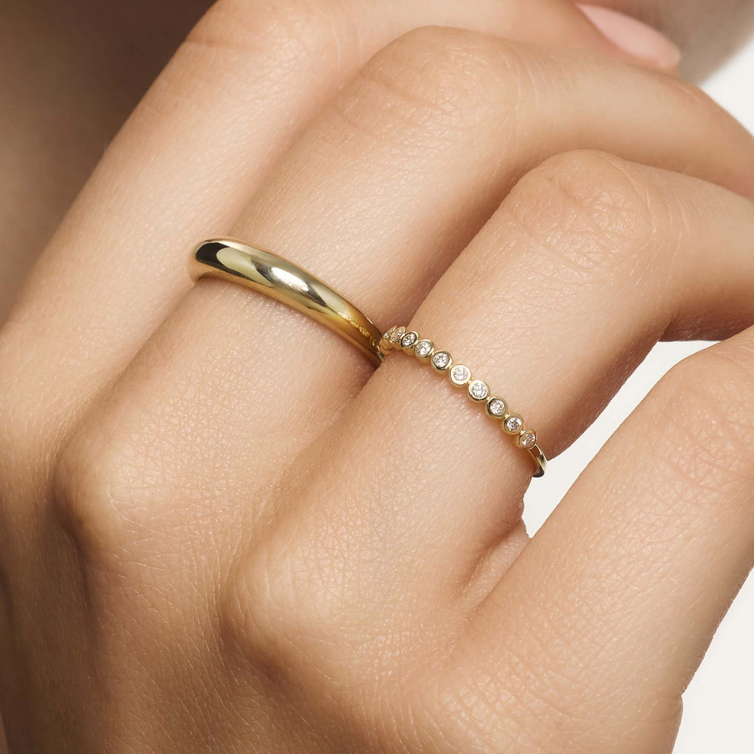 Maria's Diamond Bubble Ring