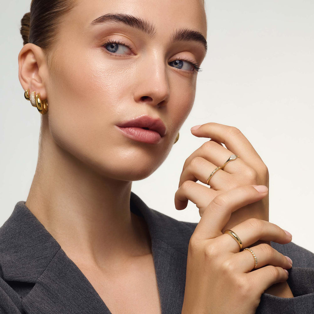 Maria's Diamond Bubble Ring