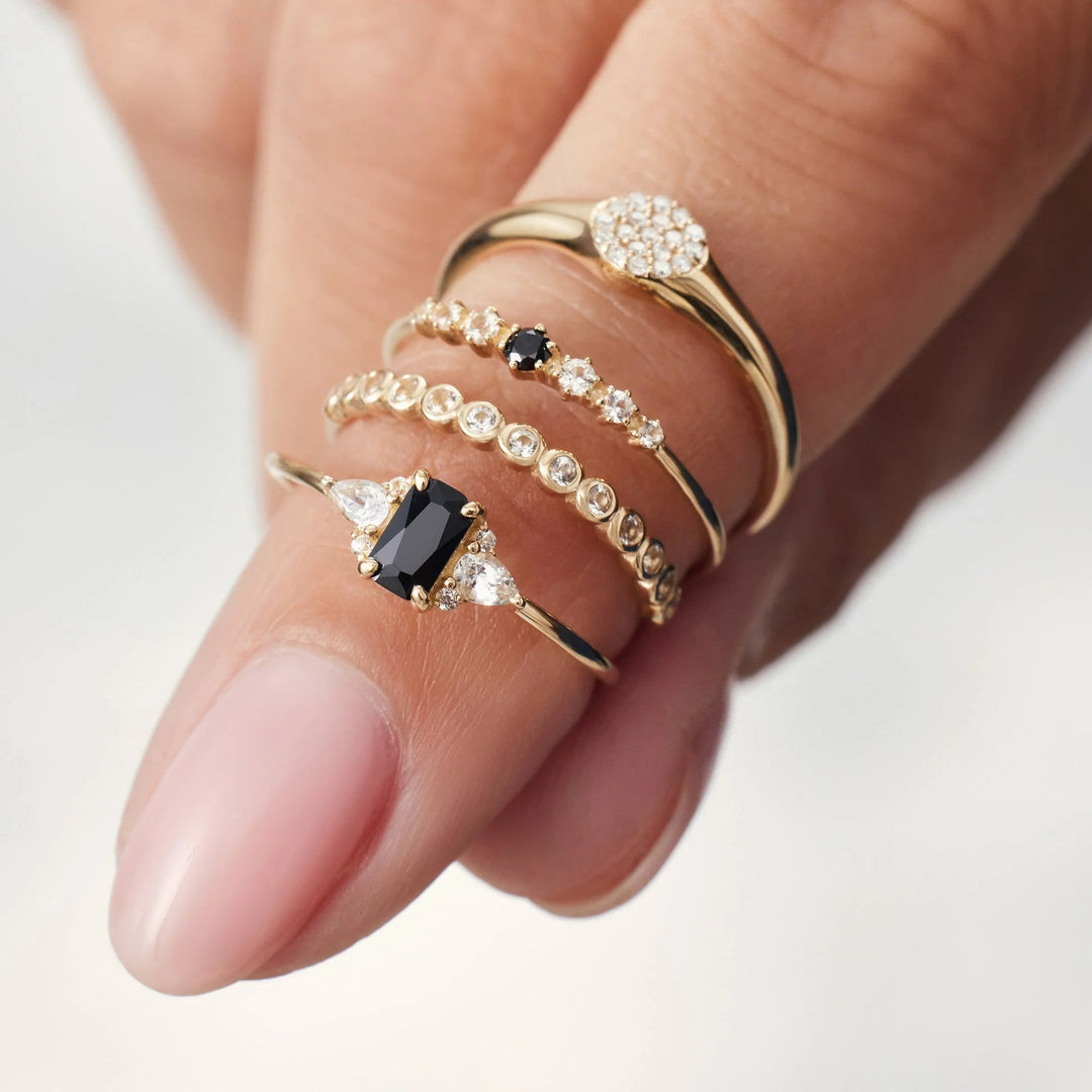 Maria's Diamond Bubble Ring