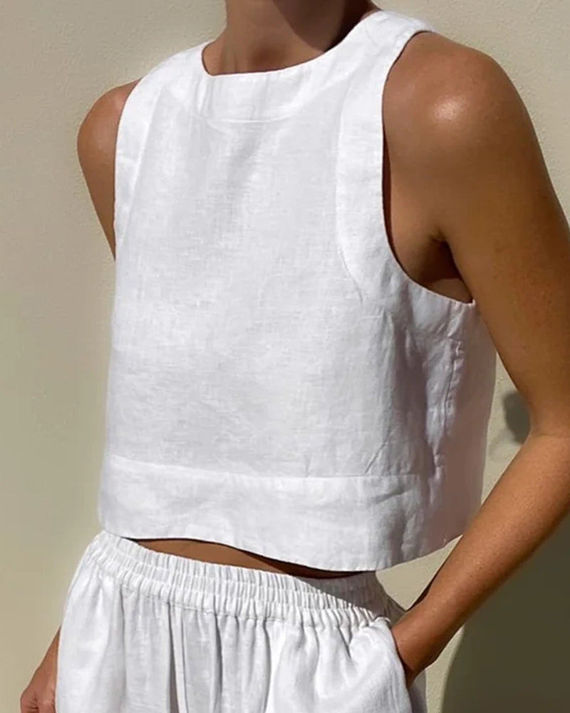 Charlotte | Linen Summer Set