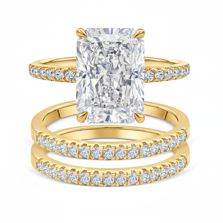 Jaily 3-piece wedding ring set