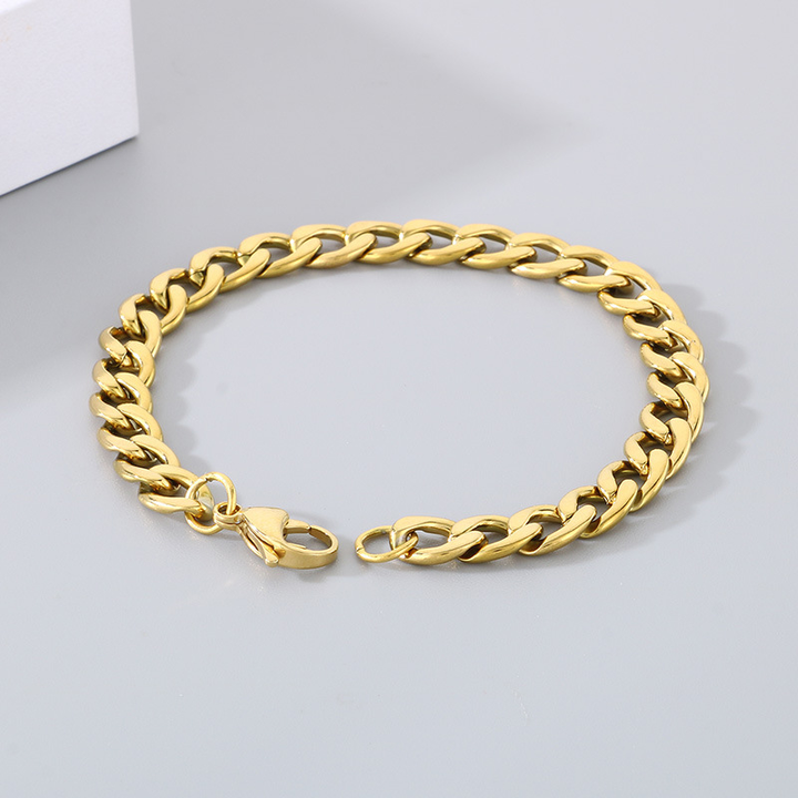 Cuban Bracelet | Gold